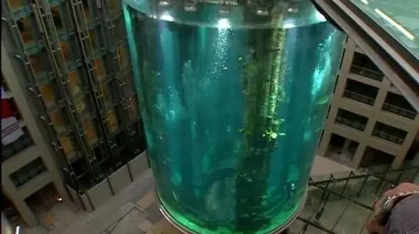 آکواریوم غول آسای هتل شکست 