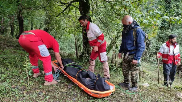 پایان تلخ جست‌وجو در خرماچال / کشف جسد جوان ۲۴ ساله مفقودی در جنگل‌های عباس‌آباد