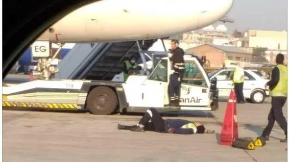 این عکس در فرودگاه مهرآباد همه را وحشت زده کرد!