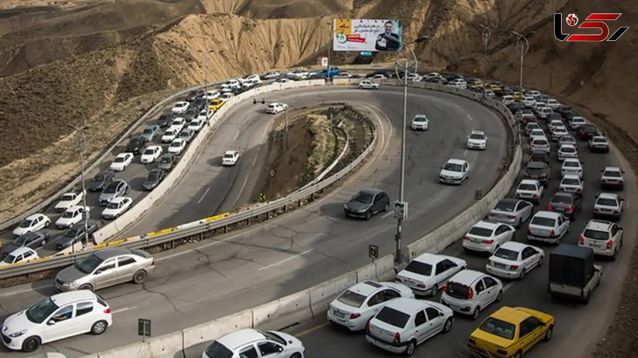 جاده کندوان یکطرفه شد
