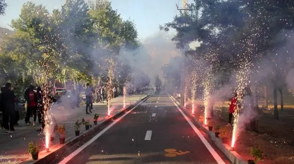 افتتاح پروژه های عمرانی شهر کرمانشاه