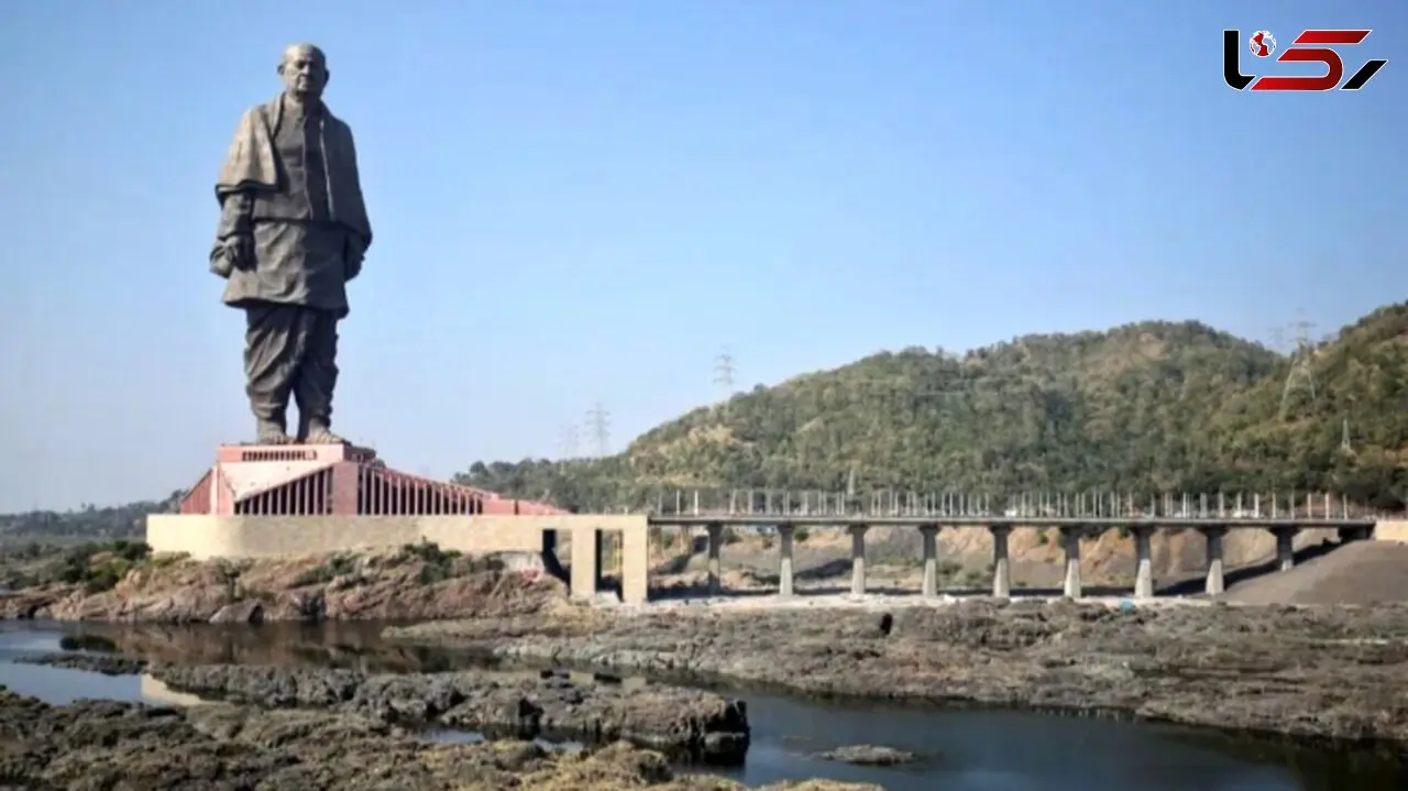 فیلم ساخت  بلندترین مجسمه جهان در هند ! / 182 متر ارتفاع ! / ببینید