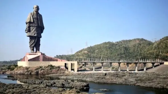 فیلم ساخت  بلندترین مجسمه جهان در هند ! / 182 متر ارتفاع ! / ببینید