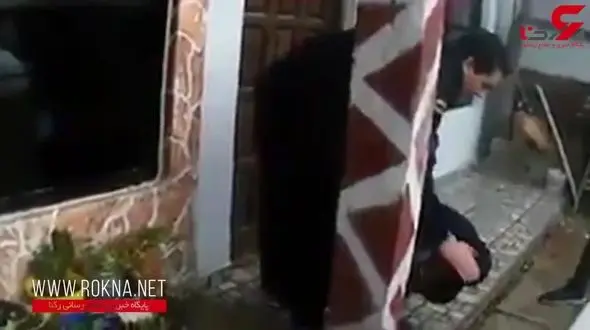 بدبیاری افسر پلیس هنگام دستگیر یک دزد + تصویر