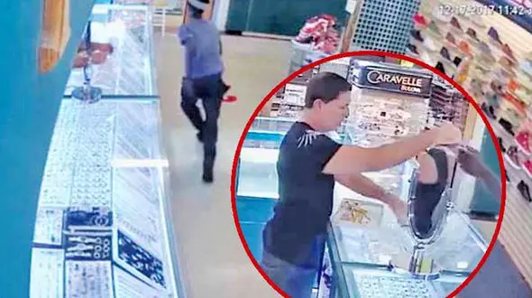 سرقت 60 هزار دلاری در چند ثانیه + عکس