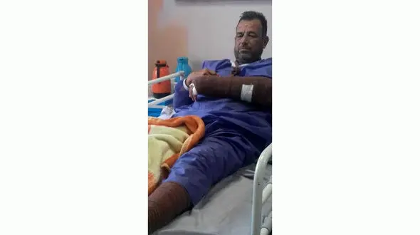 جنگلبان نیشابوری به دست قاچاقچی چوب مصدوم شد + عکس