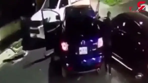 تاجری که با زیرکی از دست دزدان مسلح فرار کرد + فیلم