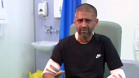 عامل اسیدپاشی به زوج مسلمان انگلیسی، خود را تسلیم کرد+ عکس