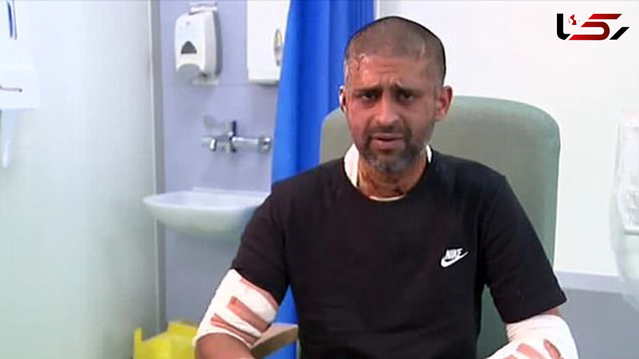 عامل اسیدپاشی به زوج مسلمان انگلیسی، خود را تسلیم کرد+ عکس