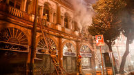 دلایل آتش سوزی در میدان حسن آباد اعلام شد + عکس