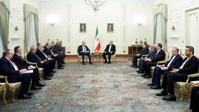  رئیس‌جمهور مسعود پزشکیان در دیدار آقای « سرگئی لاوروف » وزیر امور خارجه روسیه 
