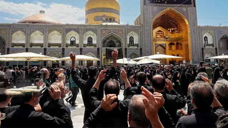 عزاداری در مشهد