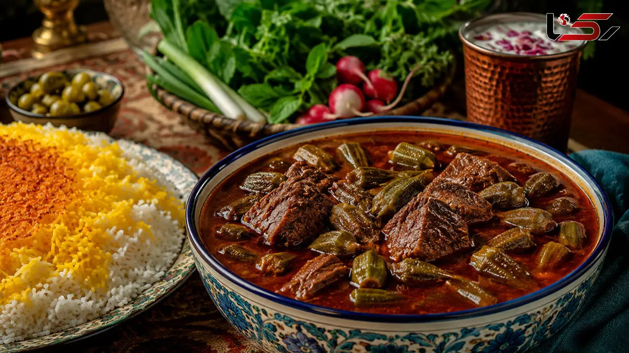 راز خوشمزگی خورشت بامیه اهوازی؛ دستور اصیل جنوبی با تمام فوت‌ و فن‌ ها