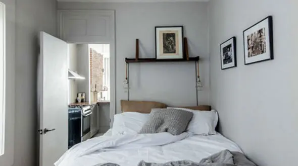 آیا تخت خواب دونفره را به دیوار بچسبانیم؟