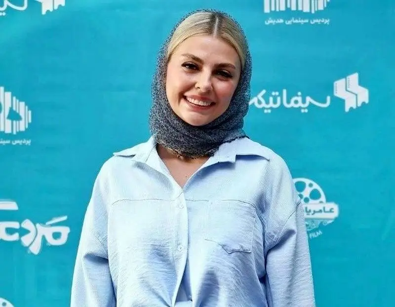 شاریس نایب بازیگر نقش آلارا فیلم مرد عینکی/ عکس از سپیده عبدالحی