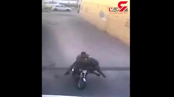 شجاعت صاحب گوشی موبایل در مقابل 2 سارق+فیلم