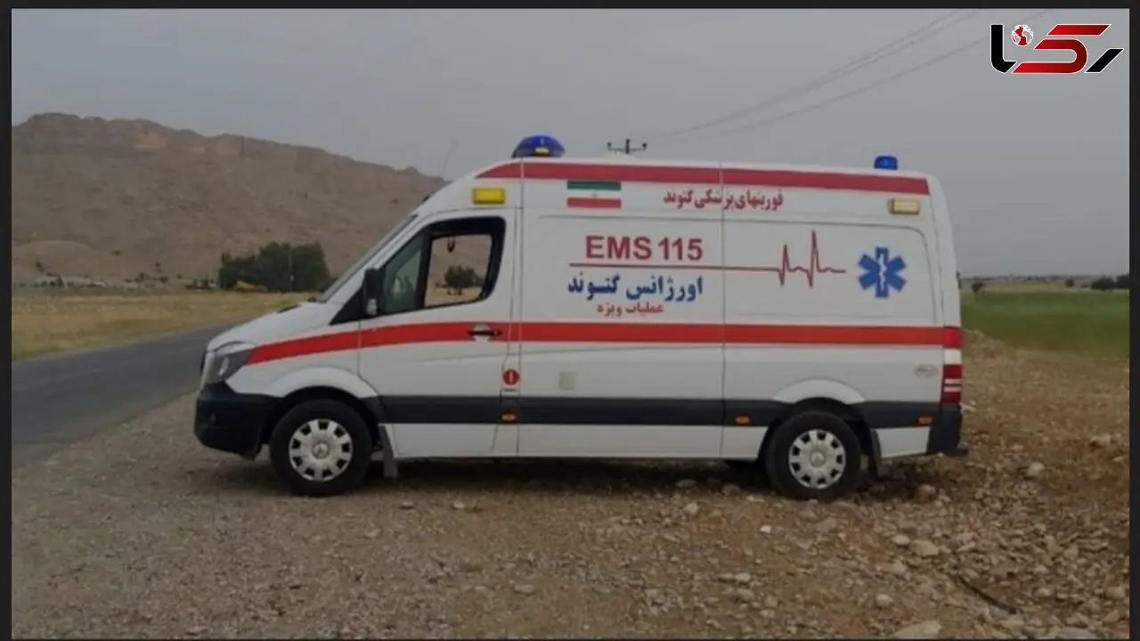 حمله سه نوجوان به آمبولانس حامل بیمار قلبی در گتوند خوزستان