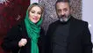 نگاهی به دکوراسیون منزل علی اوسیوند و حمیرا ریاضی؛ ترکیب رنگ‌های گرم در خانه زوج هنرمند + تصاویر