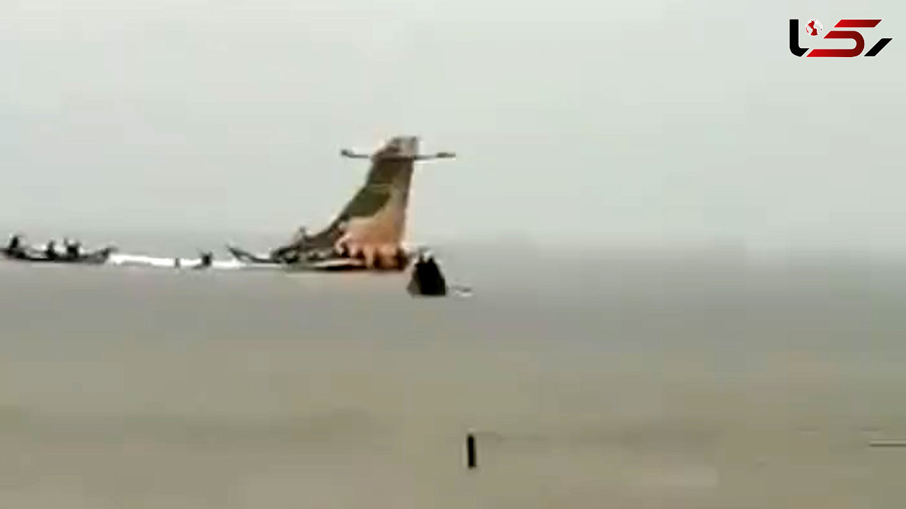 فیلم سقوط وحشتناک هواپیمای مسافربری در دریاچه / آخرین وضعیت مسافران 