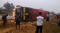 تصادف مرگبار اتوبوس مسافربری در میانمار
