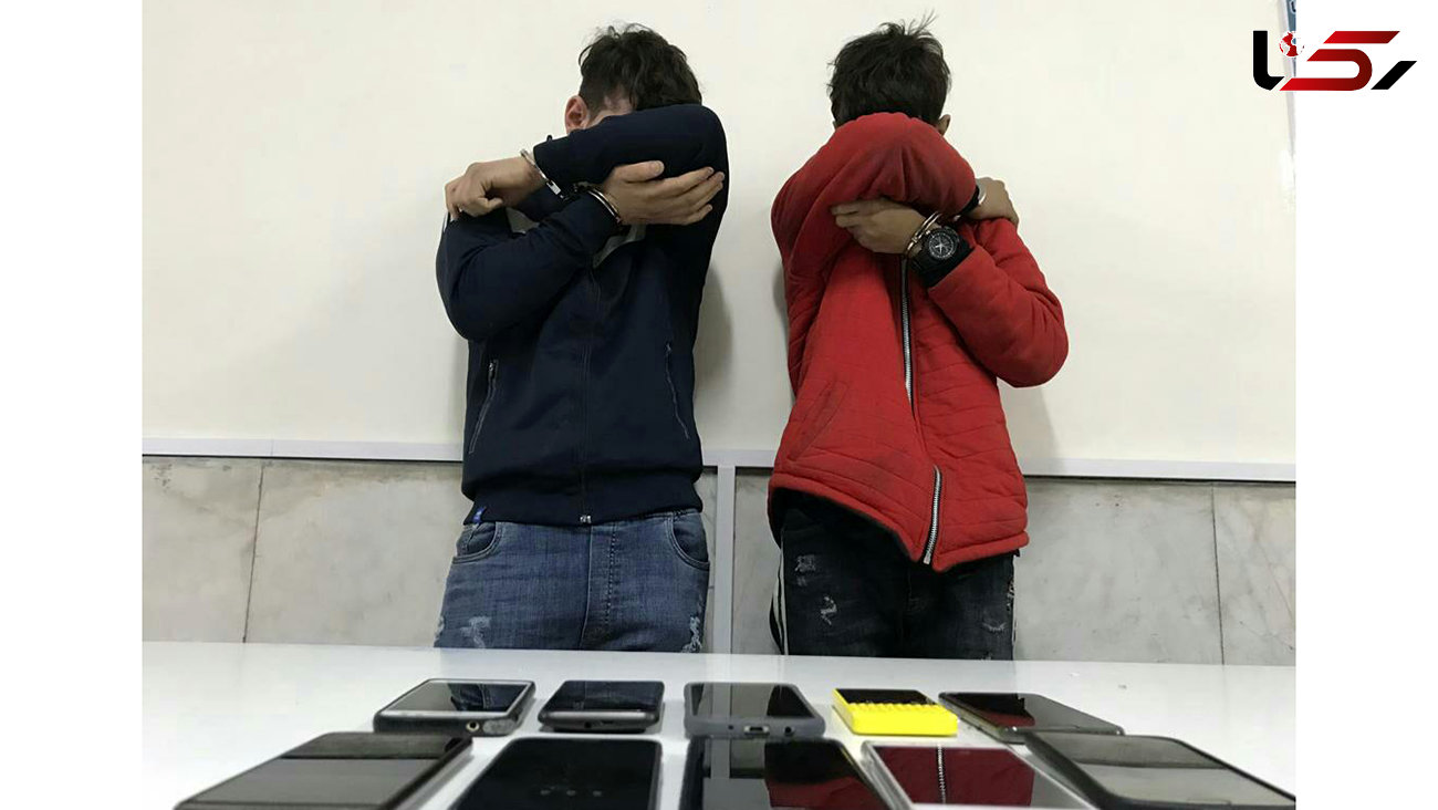 دستگیری 2 موبایل قاپ حرفه ای در ولنجک