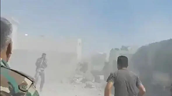فیلم لحظه حمله پهپادی سپاه به مقر تروریست‌ ها + اعتراف یکی از سرکردگان گروهک تروریستی