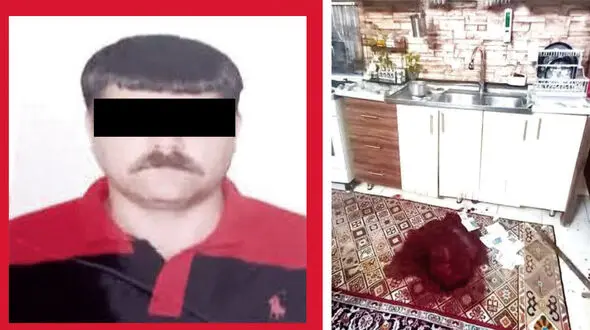 پدر معتاد مقابل چشمان دخترش، همسرش را به قتل رساند