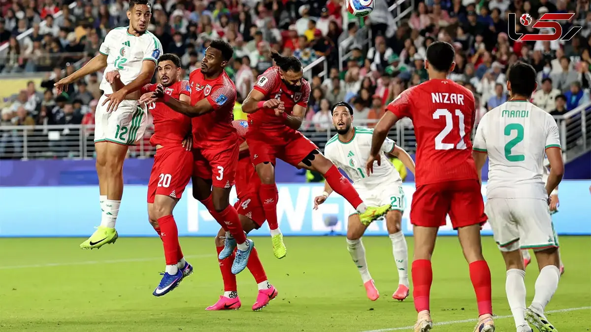فیلم خلاصه بازی الجزایر 2- 1 اردن/ الجزایر با کامبک مقابل اردن زنده ماند