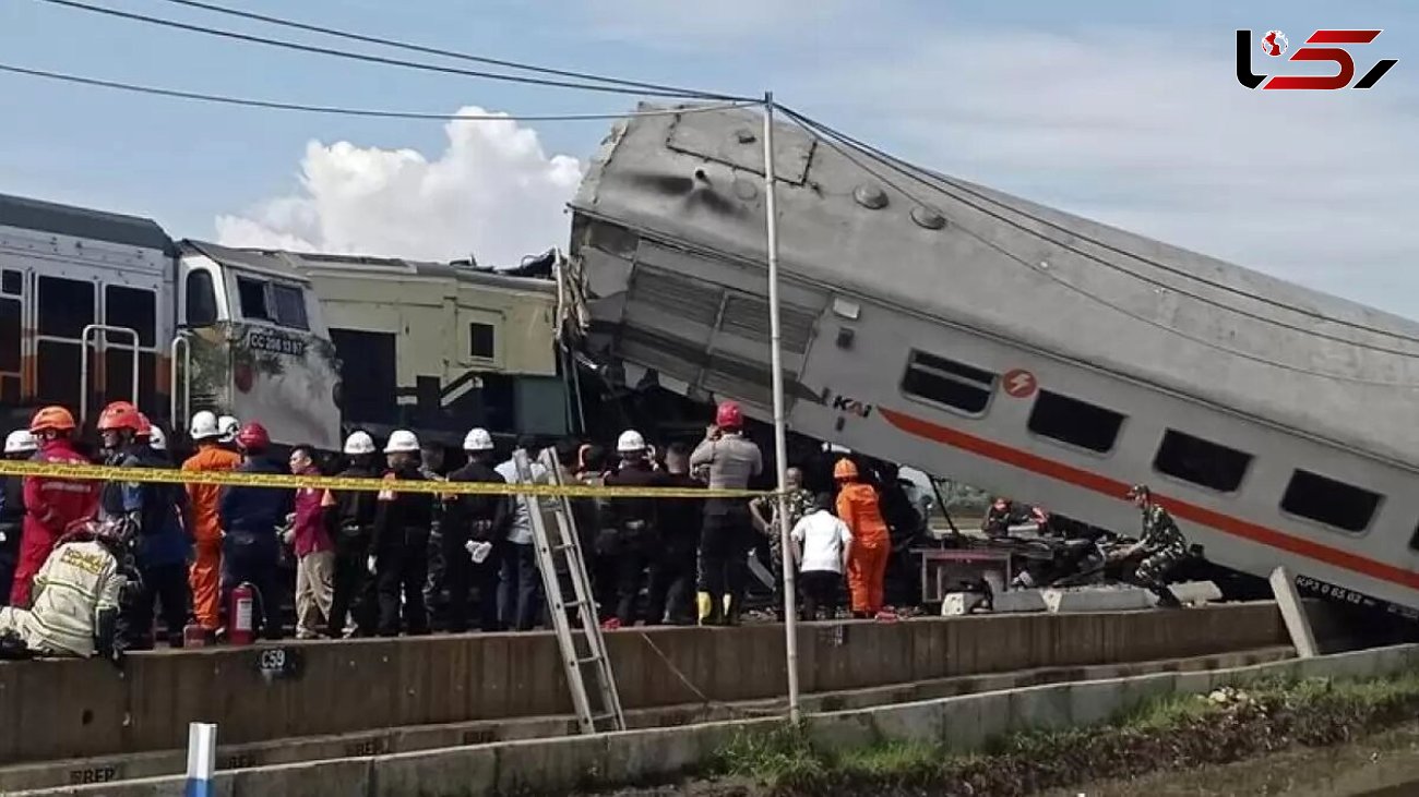۳۱ نفر کشته و زخمی در تصادف ۲ قطار / در اندونزی رخ داد!