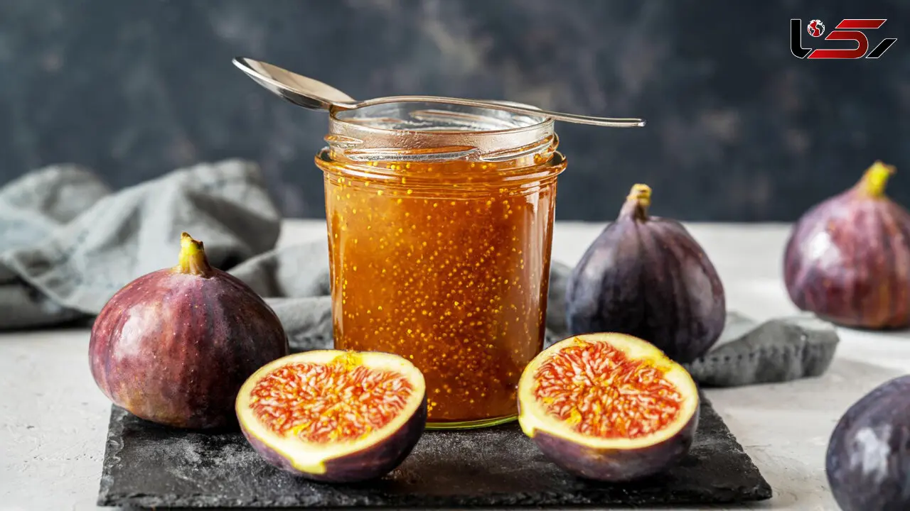 طرز تهیه مربای انجیر زرد با عطر گلاب و زعفران