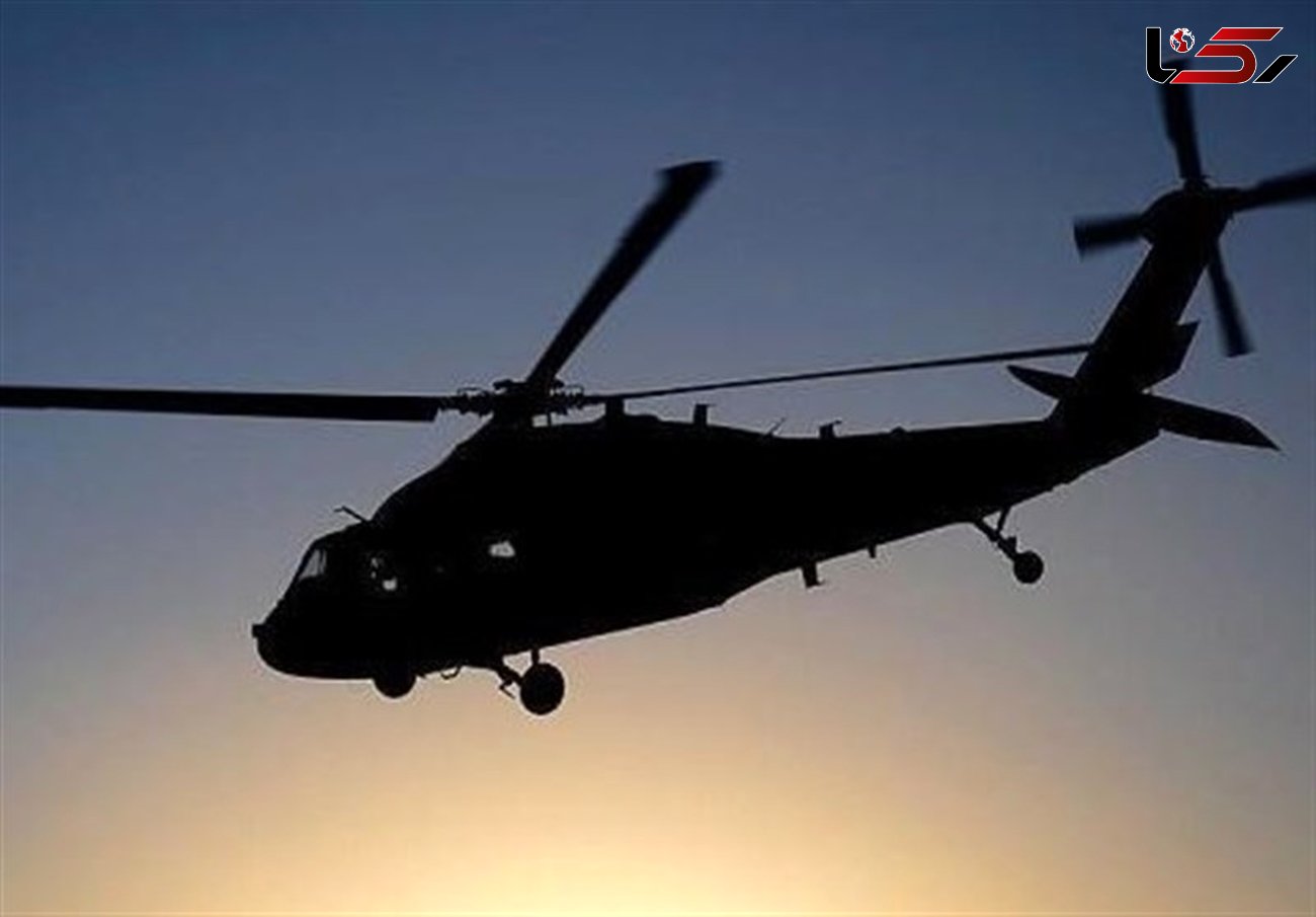 نجات جان زن باردار بندرعباسی با هلیکوپتر امداد