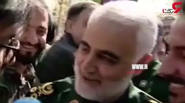 واکنش جالب سرلشکر سلیمانی به خبرنگار صداوسیما+فیلم