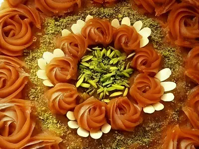 طرز تهیه حلوای نذری سه آرد مجلسی ویژه اربعین + فیلم