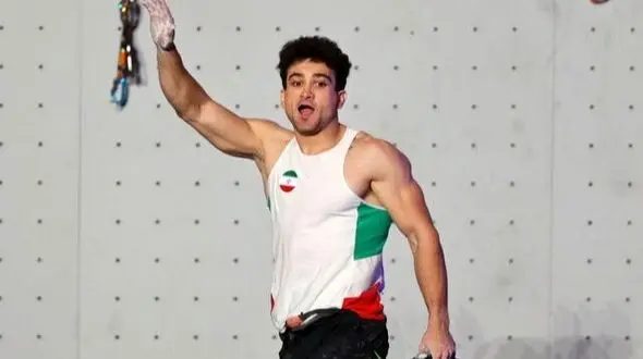 فیلم/ احساساتی شدن رضا علیپور مرد آهنی ایران + فیلم/ قلبی نازک پشت بدنی فولادی