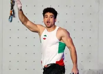 فیلم/ احساساتی شدن رضا علیپور مرد آهنی ایران + فیلم/ قلبی نازک پشت بدنی فولادی