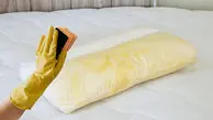 راز سفید شدن بالش‌ های زرد شده در خانه؛ بدون ماشین لباسشویی و با چند ماده ساده!