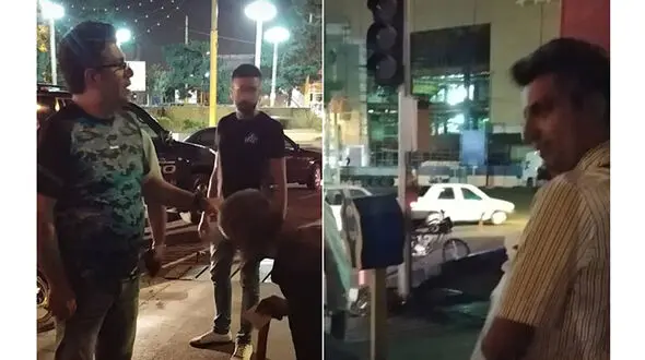 تصاویر  شب‌گردی «رشیدپور» و «فردوسی‌پور» در شوش!
