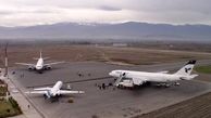نخستین هواپیمای مسافربری در البرز به زمین نشست
