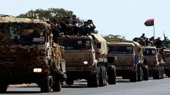 عملیات نیروهای نظامی شرق لیبی علیه داعش در اطراف سرت