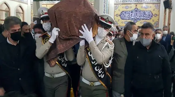 پیکر محمدرضا شجریان وارد مشهد  شد