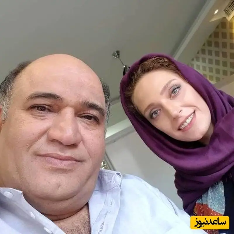 نگین معتضدی و نادر سلیمانی در فیلم سکسکه