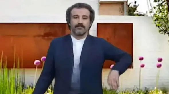 فیلم رقص و آواز باشکوه  محسن تابنده  در ویلای لاکچری اش