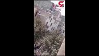 لحظه دلهره آور خودکشی دختر جوان در تهرانپارس + فیلم
