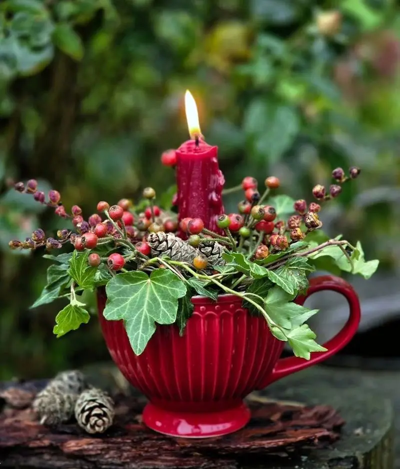 تزیین شمع شب یلدا | تزیین شمع شب یلدا برای عروس و مهمانی 1404 با ترفندهای ساده و ایده های جذابی که دل همه رو برده!