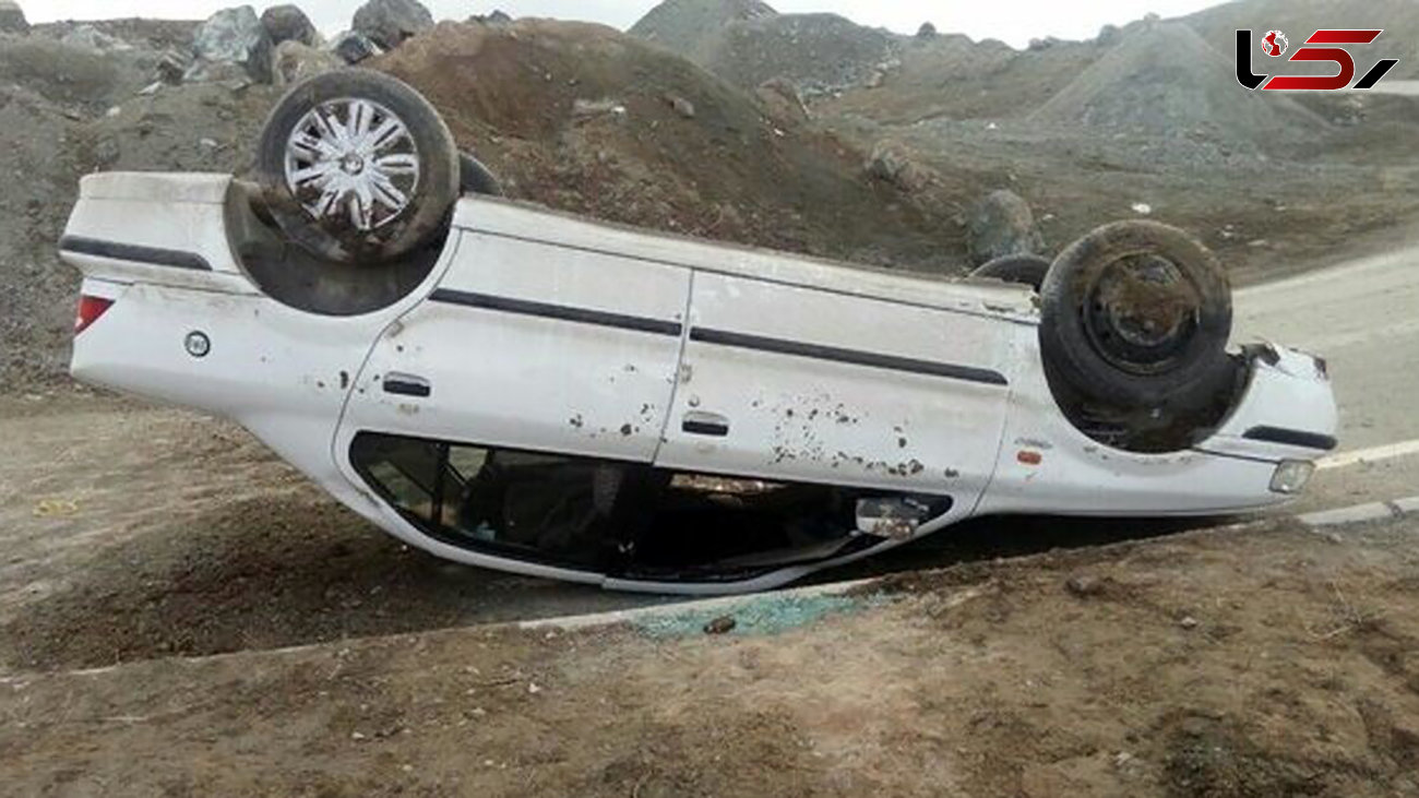 10 کشته و زخمی در واژگونی سمند در کرمان + جزییات