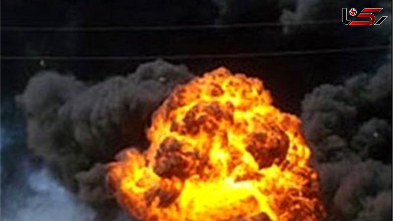 انفجار وحشتناک 620 لیتر اسید در خمینی شهر 