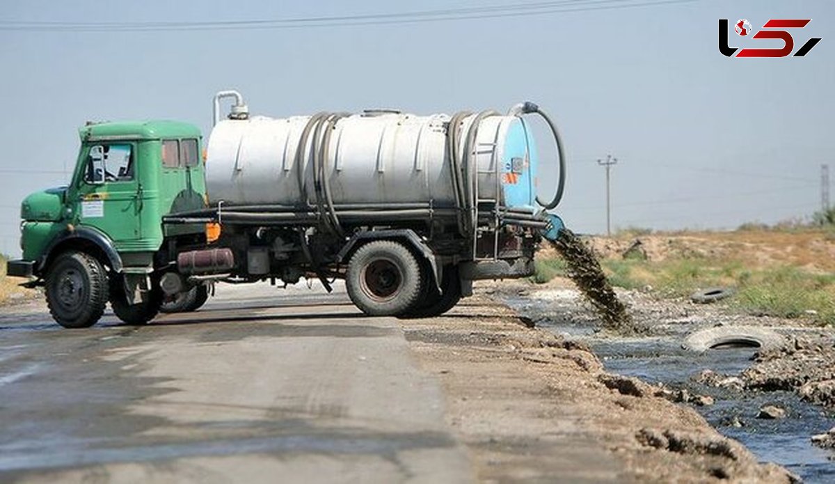 راننده متواری تانکر حمل فاضلاب دستگیر شد