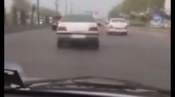 توقیف خودروی پژو به رانندگی کودک ۹ ساله!
