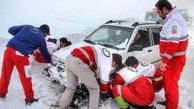 نجات 300 مسافر گرفتار در کولاک و برف در دلفان