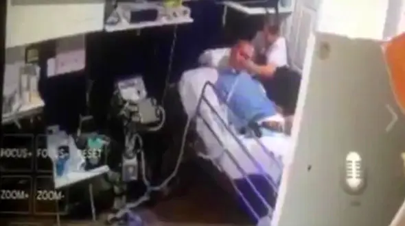 خانم پرستار به خاطر ارتباط زوری با دو مرد بیمار دستگیر شد+ فیلم 